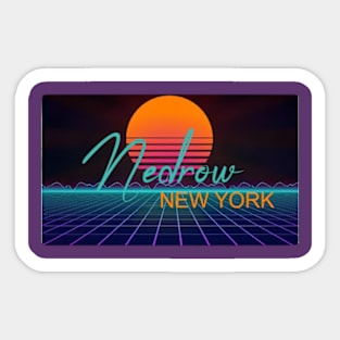 Nedrow New York Sticker